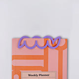 The Completist Multicolour Mini Helix 3D Printed Bookmark