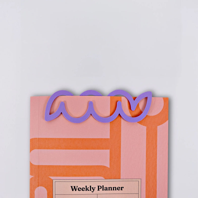 The Completist Multicolour Mini Helix 3D Printed Bookmark