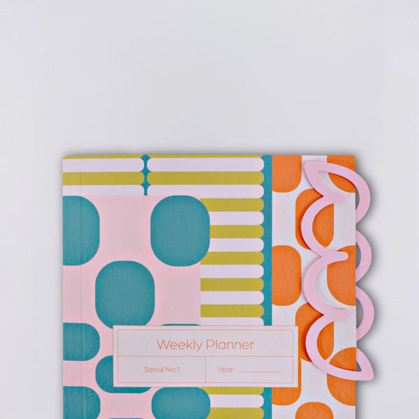 The Completist Multicolour Mini Helix 3D Printed Bookmark