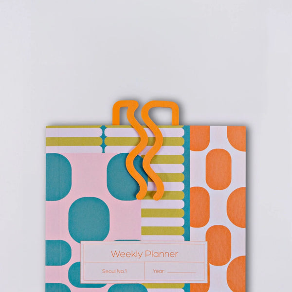 The Completist Multicolour Mini Miami 3D Printed Bookmark