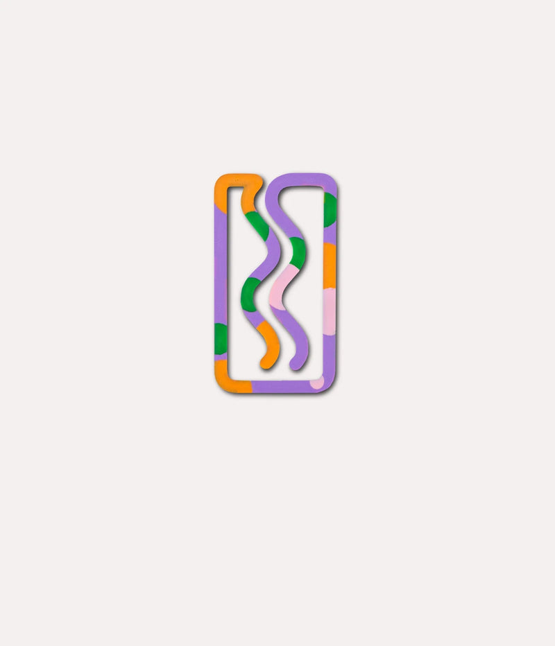 The Completist Multicolour Mini Miami 3D Printed Bookmark