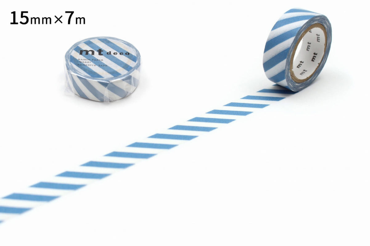 MT Stripe Greyish Sky Washi Tape