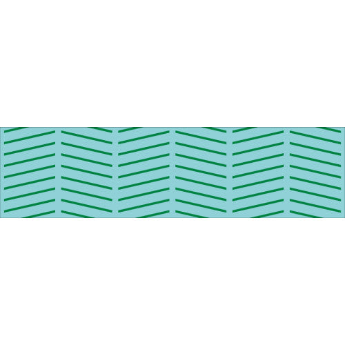 MT Diagonal Green Washi Tape
