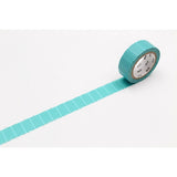 MT Diagonal Green Washi Tape