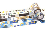MT 100th Anniversary set of 3 CRAFT-Log 20mm Washi Tape