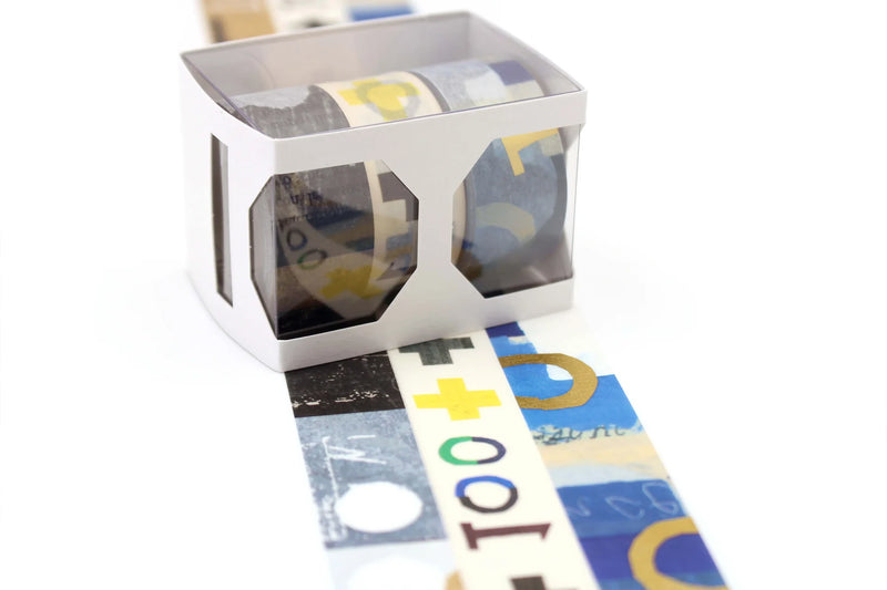 MT 100th Anniversary set of 3 CRAFT-Log 20mm Washi Tape