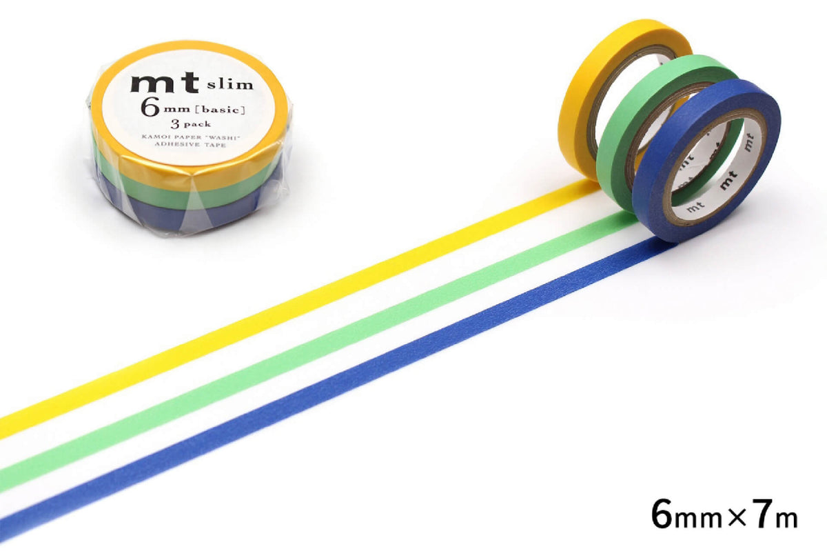 MT Slim G Washi Tape 3 Rolls