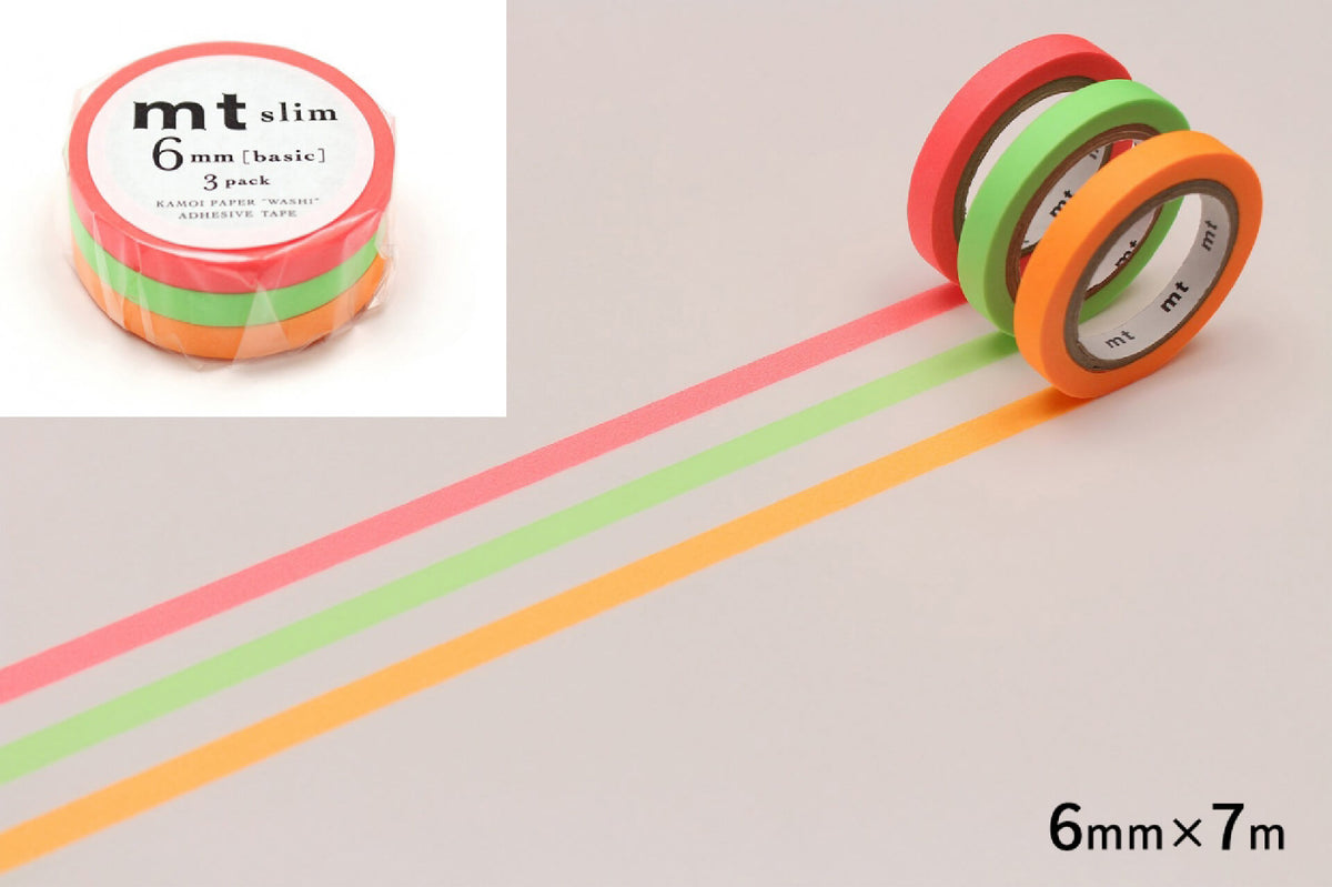 MT Slim I Washi Tape 3 Rolls
