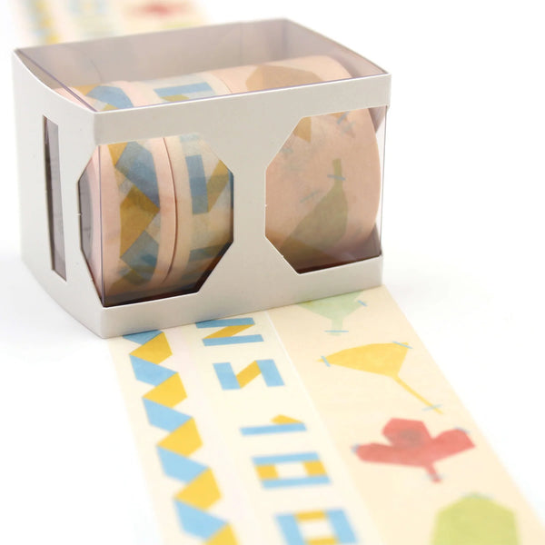 MT 100th Anniversary set of 3 Philippe Weisbecker Washi Tape