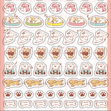 Furukawashiko Daily Seal Stickers - Dogs