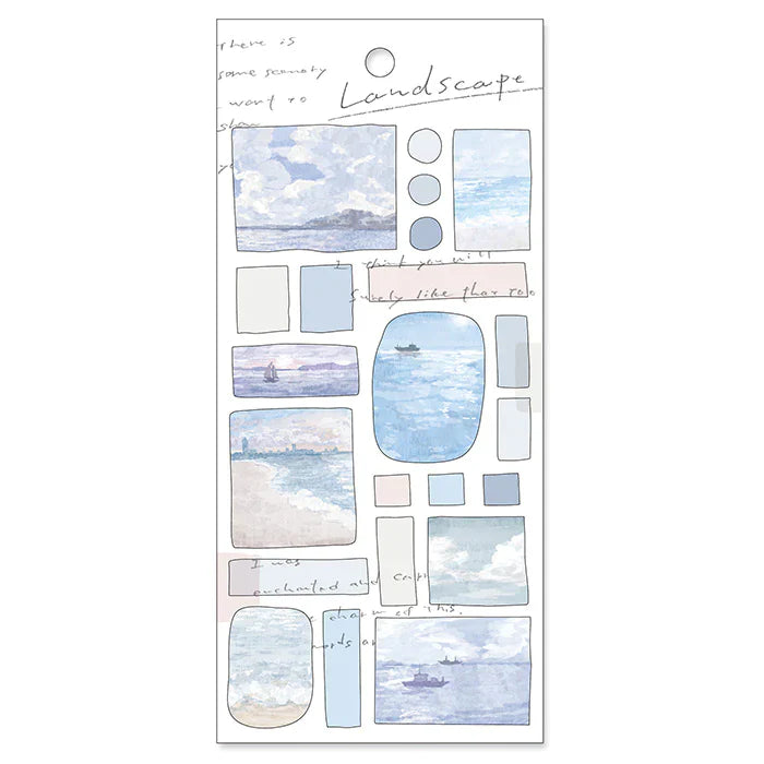 Mind Wave Stickers - Landscape