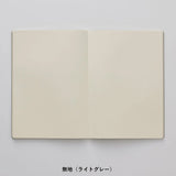 NOLTY A5 Notebook - Plain - Light Grey