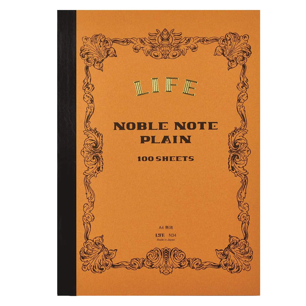 Life Noble A4 Plain Notebook