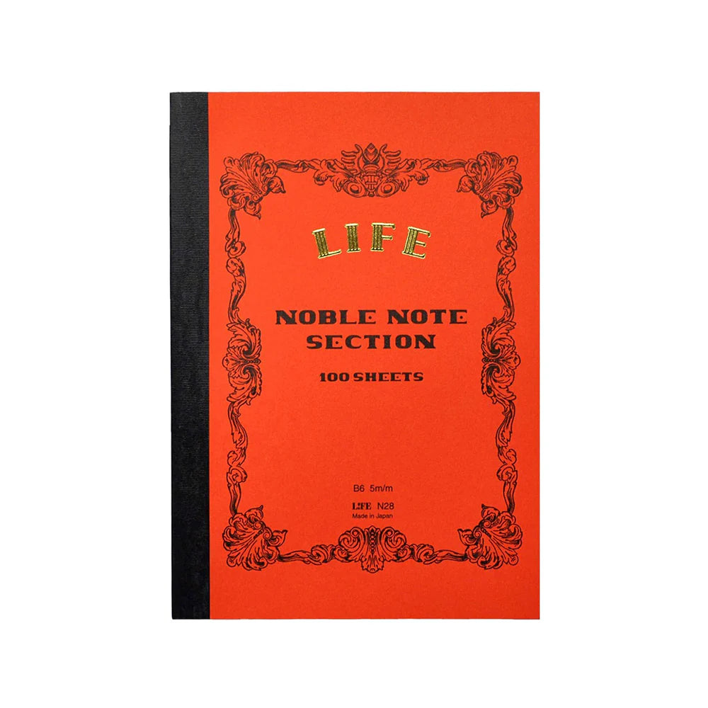 Life Noble B6 Grid Notebook