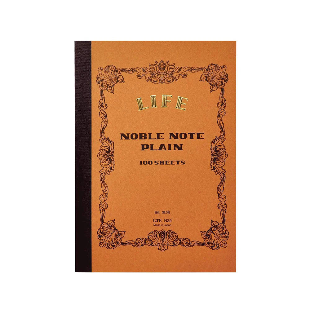 Life Noble B6 Plain Notebook
