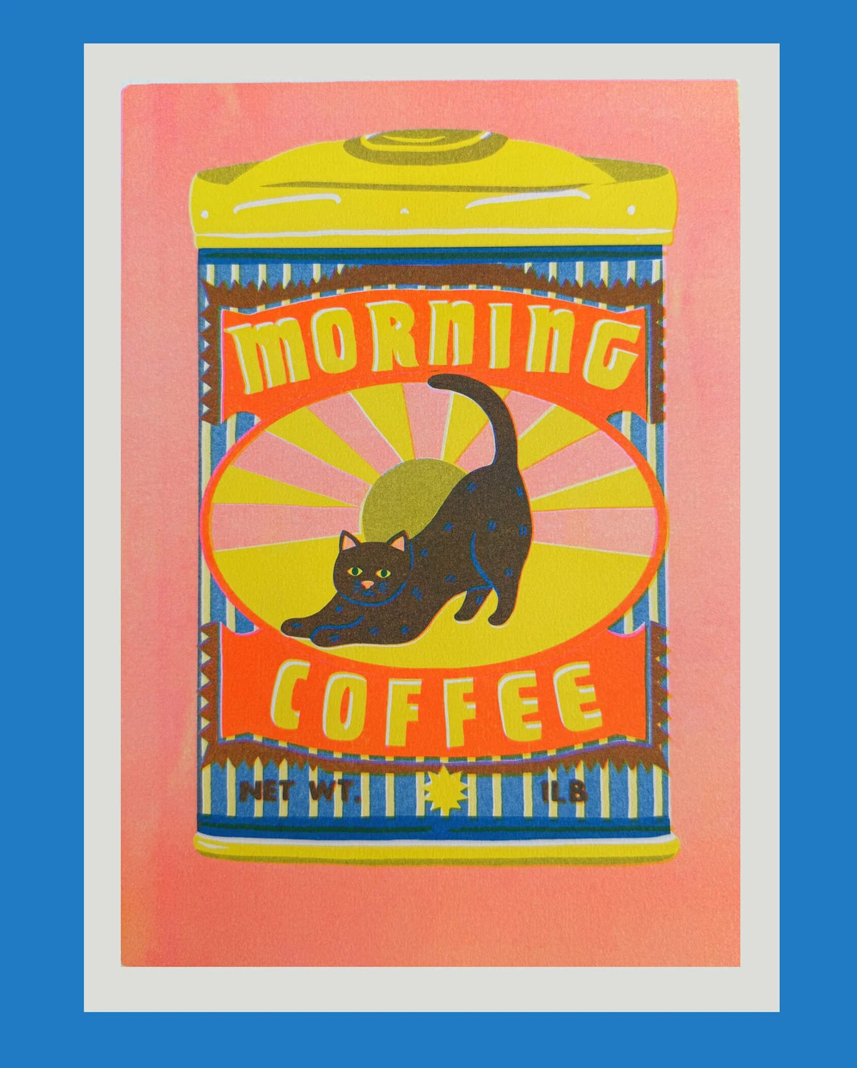 Morning Coffee A4 Riso Print