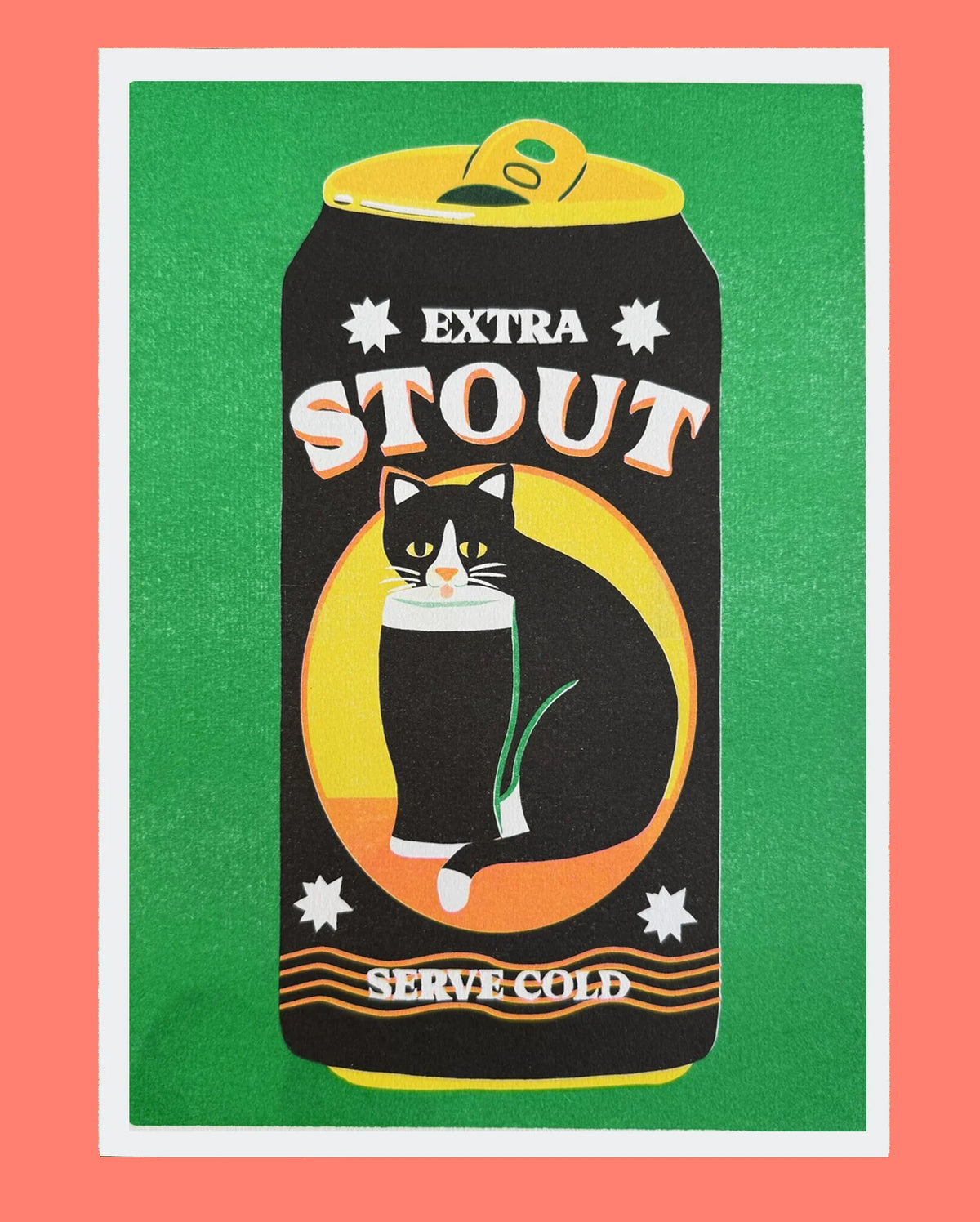 Stout A4 Riso Print