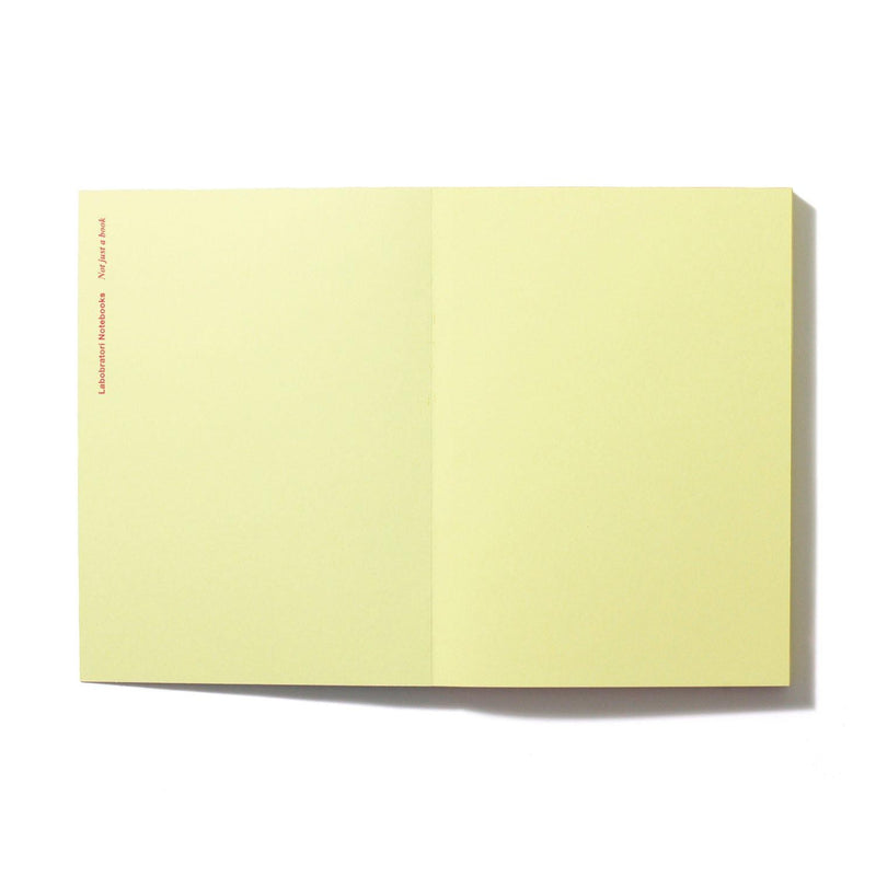 Labobratori Ofelia Pale Soft Cover B6 Plain Notebook