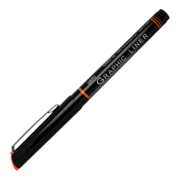 OHTO Graphic Liner Rollerball Drawing Pen Various Sizes