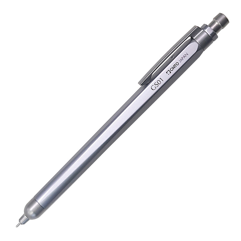 OHTO GS01 - G5 Horizon Needlepoint 0.5mm Aluminium Gel Pen (New
