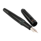 Opus 88 Jazz Solid Colour Black Eyedropper Fountain Pen