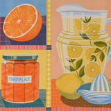 Orange & Lemon- A3 Risograph Print