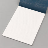 Midori Ruled Letter Writing Pad - B5