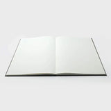 Kakimori A5 Clothbound Hardback Grid Notebook Beige