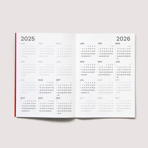 Octagon Design 2025/2026 Academic Monthly Planner A4