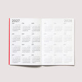 Octagon Design 2027 Big Monthly Planner A4