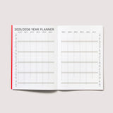 Octagon Design 2025/2026 Academic Monthly Planner A5