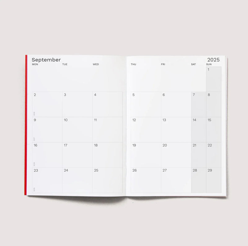 Octagon Design 2025/2026 Academic Monthly Planner A5