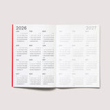 Octagon Design 2026 Monthly Planner A5
