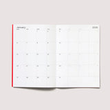 Octagon Design 2026 Monthly Planner A5
