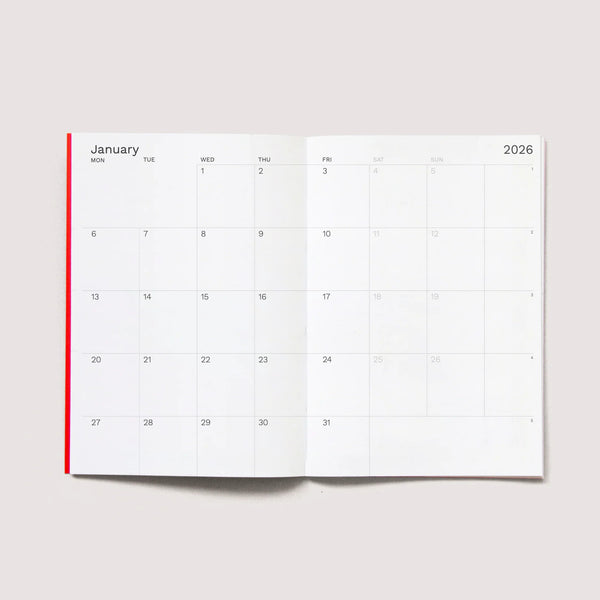 Octagon Design 2026 Monthly Planner A5