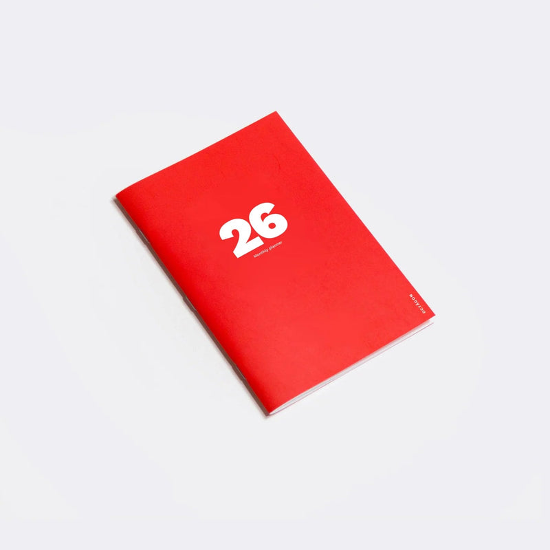 Octagon Design 2026 Mini Monthly Planner A6