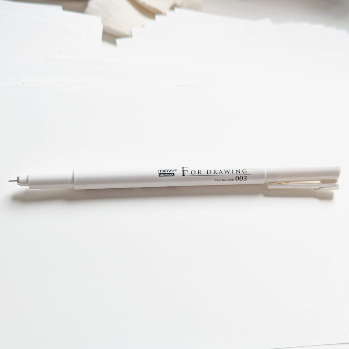 Marvy Uchida 4600 Pen For Drawing Black Ink