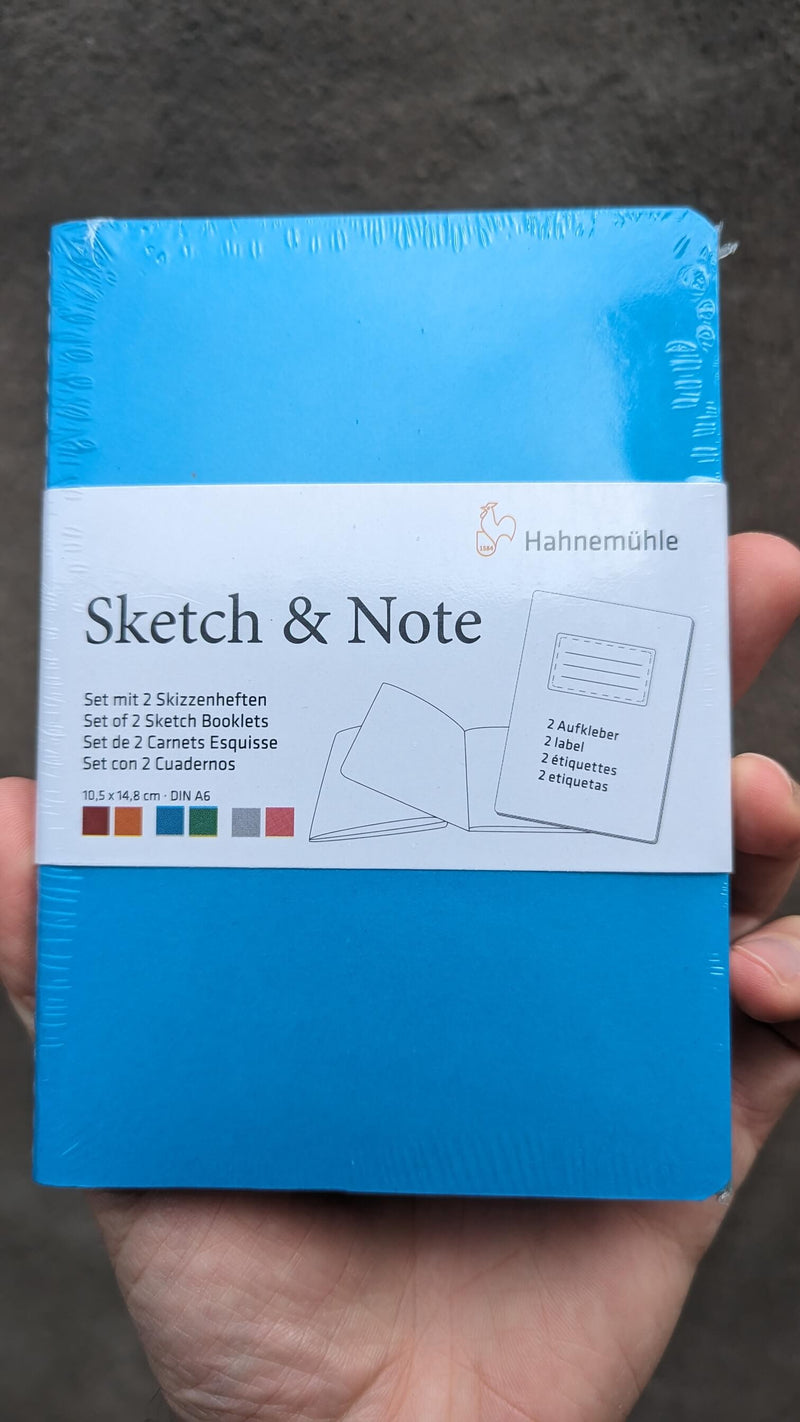 Hahnemuhle Sketch & Note A6 Set of 2 Sketchbooks