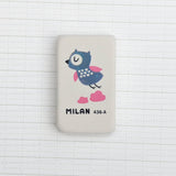 Milan 436-A Small Cartoon Animal Eraser