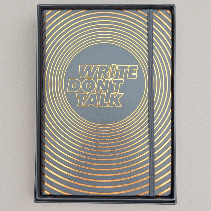 Leuchtturm 1917 A5  Hardcover Notebook Dot Grid Write Don't Talk