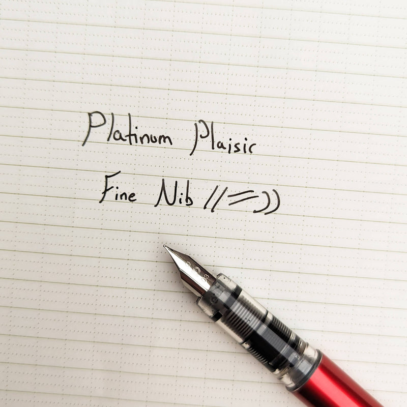 Platinum Plaisir Fountain Pen Fine Nib