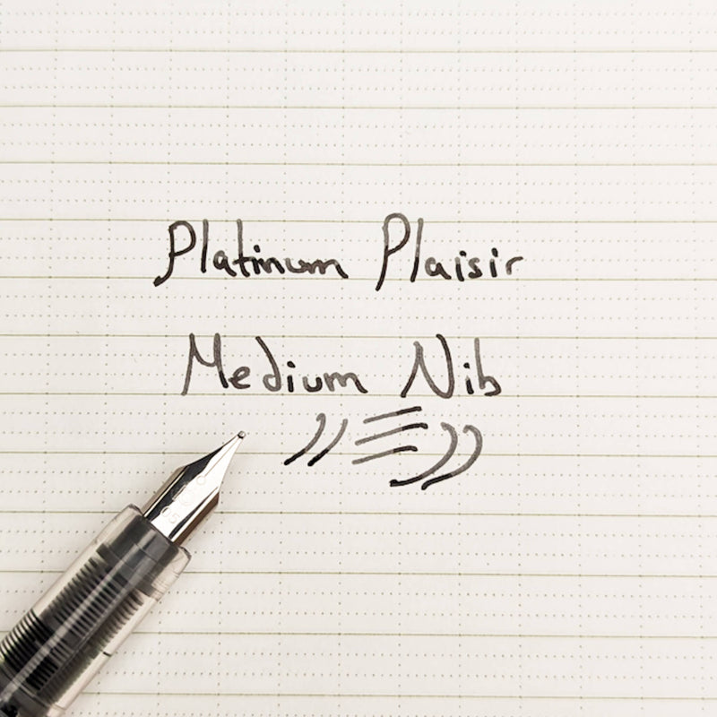 Platinum Plaisir Fountain Pen Medium Nib