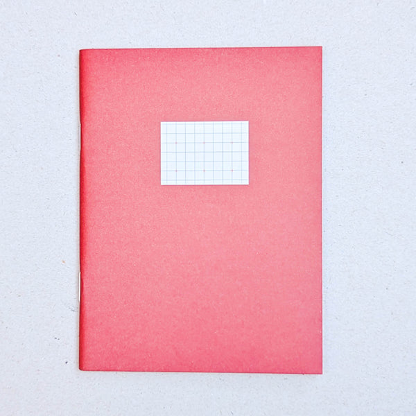 Paperways A6 Notebook - Red - Grid