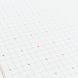 Paperways A6 Notebook - Red - Grid