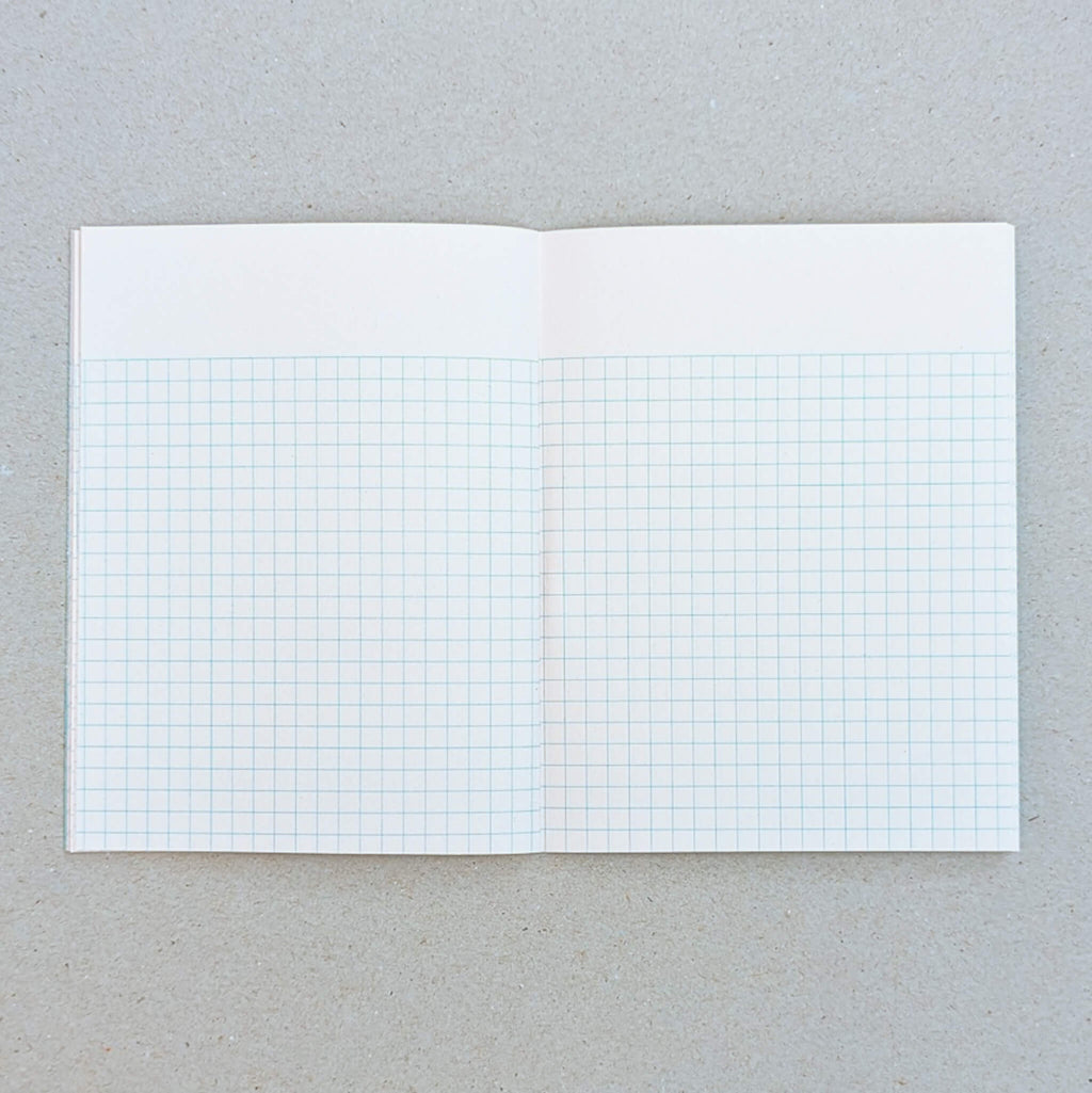 Paperways A6 Notebook - Turquoise - Grid, £3.50
