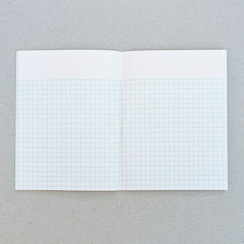 Paperways A6 Notebook - Turquoise - Grid