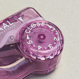 Kutsuwa T'Gaal Adjustable Angle Purple Pencil Sharpener