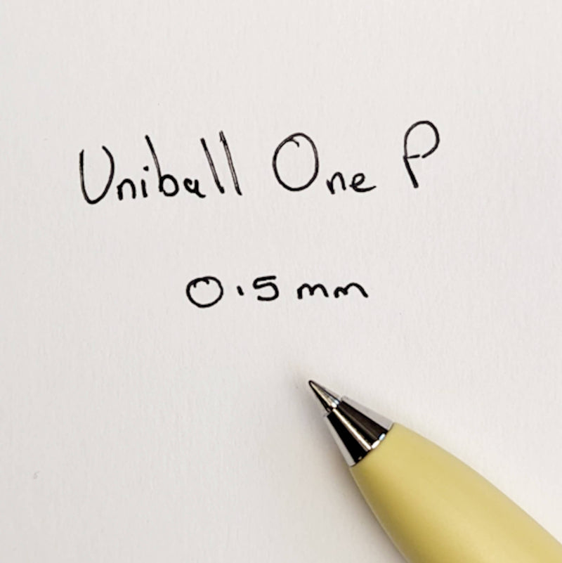 Uniball One P 0.5 mm Gel Ballpoint Pen