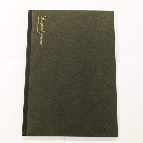 Nakabayashi Logical Prime Green B5 Threadbound Notebook 7mm Lined
