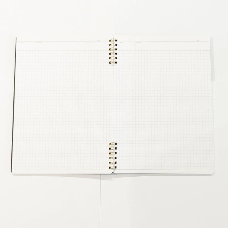 Nakabayashi Logical Prime Ringbound Grid Notebook B5